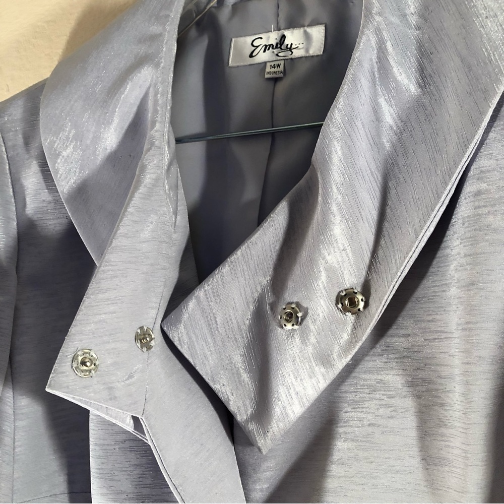 Womens Emily Silver Formal Suit - Picture 9 of 16